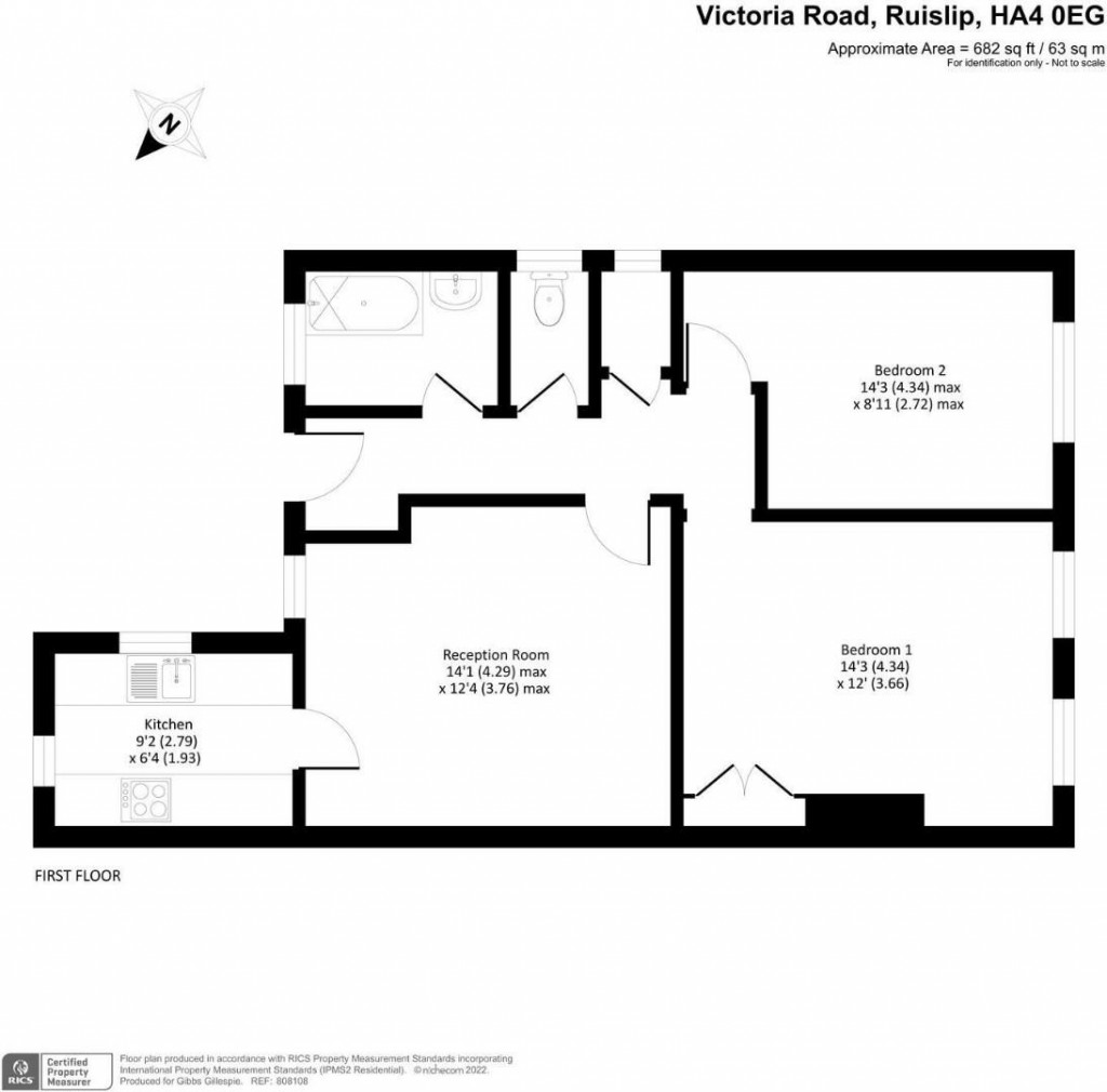 Floorplans For Victoria Road, Ruislip